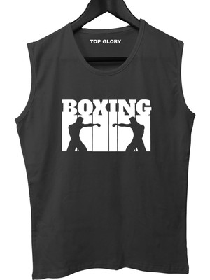 Top Glory Boxing Dream Kolsuz Sporcu T-Shirt Tank Top Sporcu Fitness Atlet