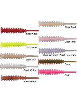 Berkley Gulp Sand Sardine Clear Gold 1.8inc 4.57cm 16p