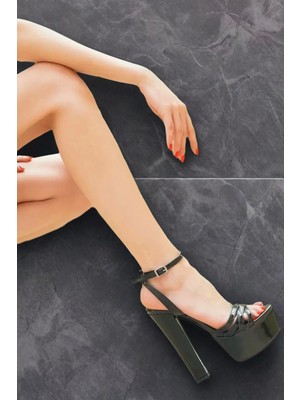 PayBuy Kadın Elegant Ayakkabı Nude Platform Ayakkabı Özel Tasarım Abiye Ayakkabı