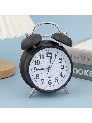 Alarmlı ve Işıklı Metal Masa Saati, 15 x 11, Sürpriz Hediyeli