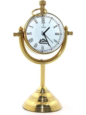 Pirinç Masa Üstü Saat