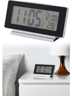 Dijital Çalar Saat Masa Saati 16 x 9 cm  MD023