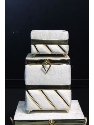 Mediterian Bej Renkli Çiftli Ahşap Çamaşır Sepeti, Pratik ve Şık Tasarım, 25 L Hacim