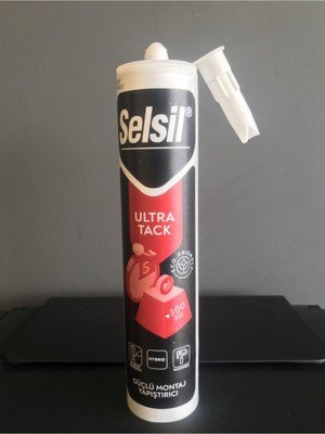 Mediterian Güçlü yapışma sağlayan çok renkli, 290 ml montaj yapıştırıcı