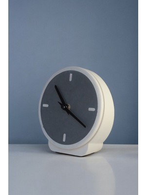 Fun Beton Masa Saati - Çap 15  cm