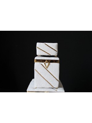 Mediterian Şık 2'li metal çapraz dilimli bej çamaşır sepeti, dayanıklı ve modern tasarım