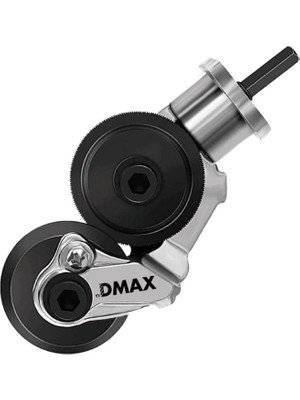 DMAX Metal Plaka ve Saç Kesme Aparatı Gümüş Renkli Dayanıklı Malzeme ile Kullanıma Uygun DMX4689