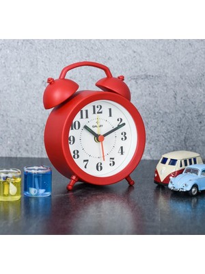 Masa Üstü Retro Plastik Çalar Saat-3 Renk