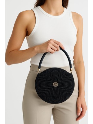 Zarif Yuvarlak El Çantası