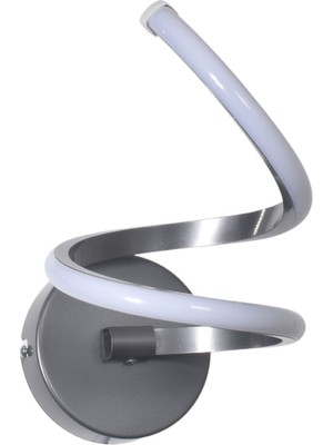 Zlatan Modern Tasarım Gri Renk Gün Işığı Ledli Banyo - Mutfak - Salon Ledli Duvar Aplik