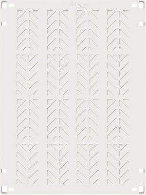 Mediterian Yüksek Kaliteli 4030 Midibox Hindistan Cevizi Sütü Kapak Seti, Plastik, Kahverengi, 1 Parça