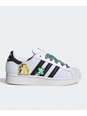 adidas Superstar Iı J Beyaz Renk Spor Ayakkabı Hafif ve Esnek Yapı ile Günlük Kullanıma Uygun