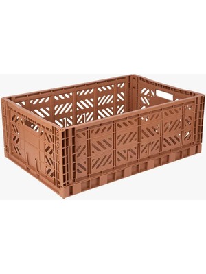 Mediterian Katlanabilir Taşıma Kutusu, Pratik ve Dayanıklı Saklama Çözümü 60x40 cm