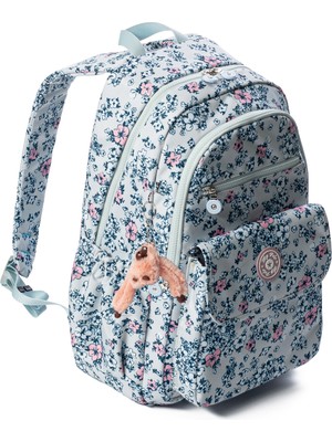 My Polo 8615 Klinkır Okul Çantası Sırt Çanta Günlük Gezi Spor Seyahat Tatil Çok Gözlü Laptop Bölmeli