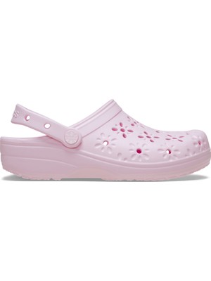 Crocs Classic Floral Cut Out Clog Kadın Terlik