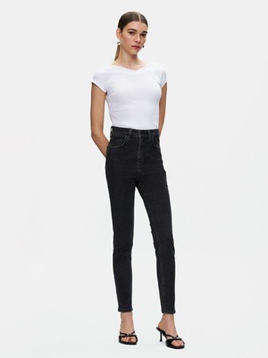 LTB Kadın  Marcella X Dar Paça Yüksek Bel Jean Pantolon