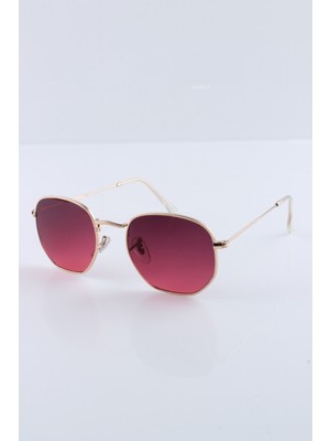 Silvio Monetti Unisex Bordo Rose UV400 Güneş Gözlüğü Silvio Monetti - 3SM3548R007