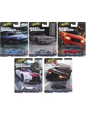 Hot Wheels Fast-Furious Premium Arabalar HNW46 Hotwheels Premium Özel Seri HYP75 HVR62 HRT98 HVR63 HRT99