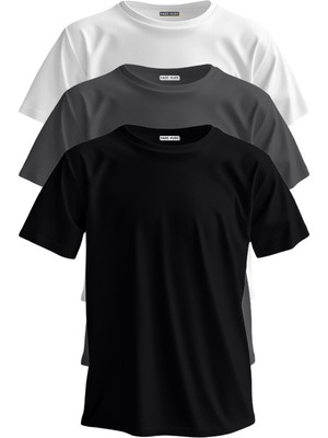 Shome Basic Model 3'lü Erkek Tshirt