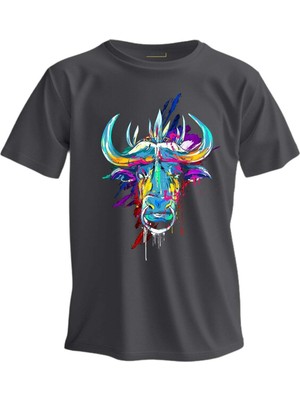 Shome Regular T-Shirt Öküz Baskılı