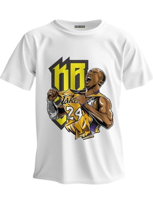 Shome Regular T-Shirt Nba Baskılı Kobe