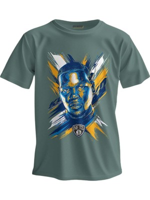 Shome Regular T-Shirt Nba Baskılı Kevin D