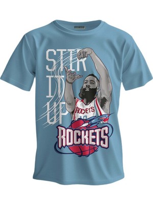 Shome Regular T-Shirt Nba Baskılı J Harden