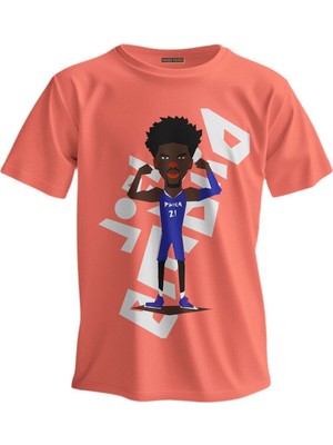 Shome Regular T-Shirt Nba Baskılı Joel Embıd