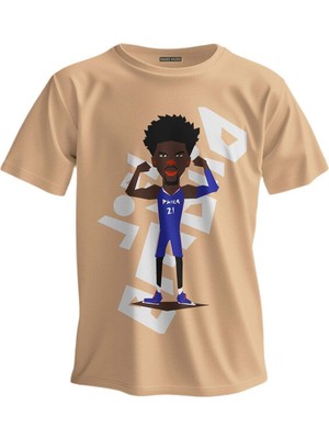 Shome Regular T-Shirt Nba Baskılı Joel Embıd