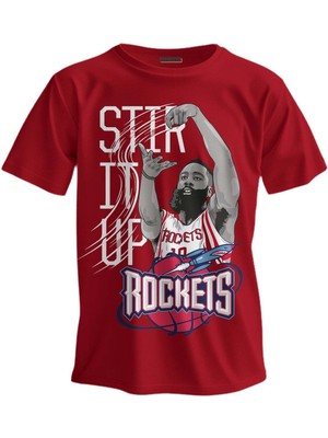 Shome Regular T-Shirt Nba Baskılı J Harden
