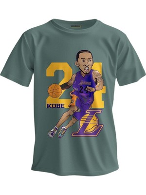 Shome Regular T-Shirt Nba Baskılı Kobe