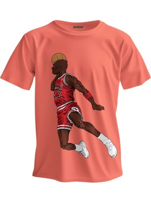 Shome Regular T-Shirt Nba Baskılı Jordan