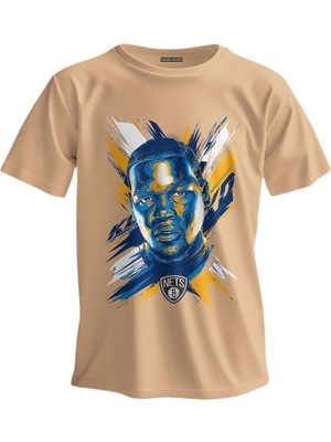 Shome Regular T-Shirt Nba Baskılı Kevin D