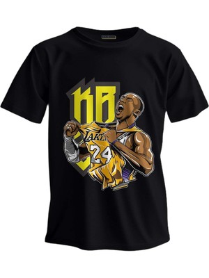 Shome Regular T-Shirt Nba Baskılı Kobe