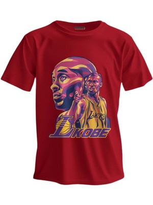 Shome Regular T-Shirt Nba Baskılı Kobe
