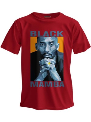 Shome Regular T-Shirt Nba Baskılı Black Mamba