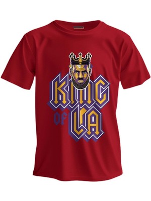 Shome Regular T-Shirt Nba Baskılı Lebron