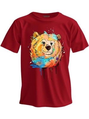 Shome Regular T-Shirt Ayı Baskılı