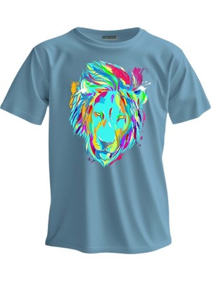 Shome Regular T-Shirt Aslan Baskılı