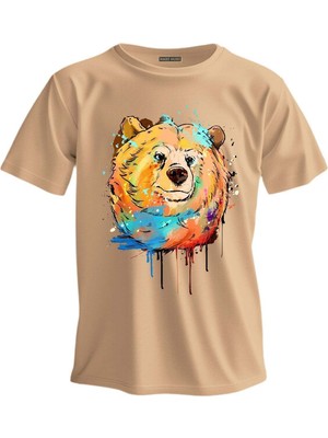 Shome Regular T-Shirt Ayı Baskılı