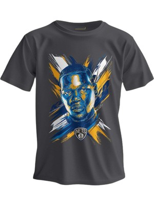 Shome Regular T-Shirt Nba Baskılı Kevin D