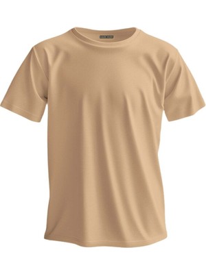 Shome Basic Regular T-Shirt Bej / M