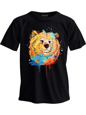 Shome Regular T-Shirt Ayı Baskılı