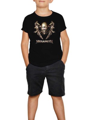 Megadeth Extinction Siyah Çocuk Tişört