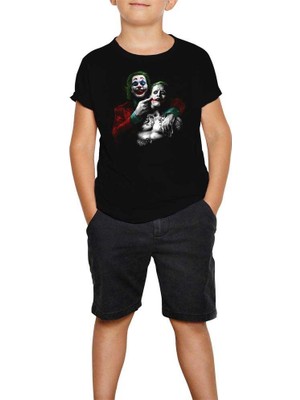 Joker New Siyah Çocuk Tişört