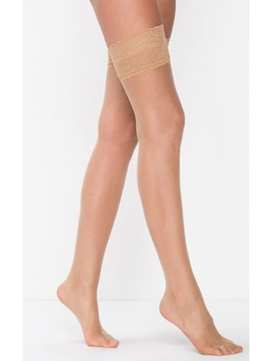 Diz Üstü Jartiyer Çorap