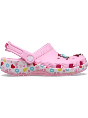 Renkli Crocs Mickey Friends Minnie CLS CLG K Çocuk Terlik 211147 Ortopedik Taban ile Eğlenceli Tasarım