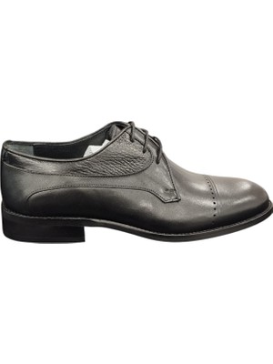 Marco Branchini 926302M Iç Dış  Dana Derisi 3 cm Kalın Topuk Erkek Klasik Ayakkabı