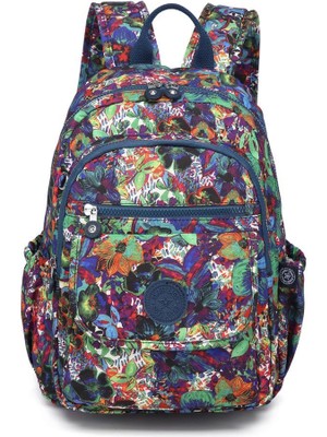 Orta Boy Kadın Sırt Çantası Smart Bags Krinkıl Kumaş 1187