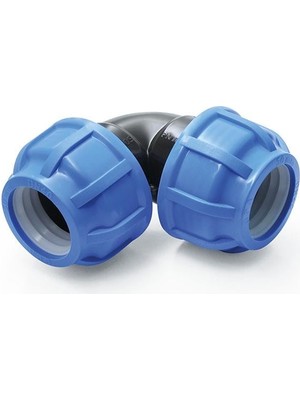 GPA PLASTİK KAPLİN DİRSEK 90x90mm